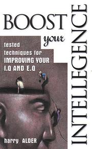 Cover of: How to Boost Your Intelligence by Harry Alder