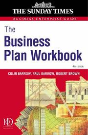 Cover of: The Business Plan Workbook ("Sunday Times" Business Enterprise)