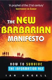 Cover of: New Barbarian Manifesto