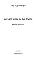 Cover of: Los Siete Libros De La Diana