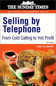 Cover of: Selling By Telephone