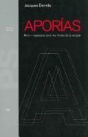 Cover of: Aporias by Jacques Derrida