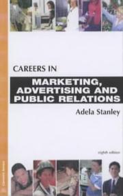 Cover of: Careers in Marketing, Advertising and Public Relations