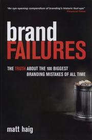 Cover of: Brand Failures by Matt Haig