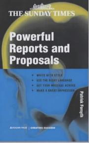 Cover of: Powerful Reports and Proposals (Creating Success)