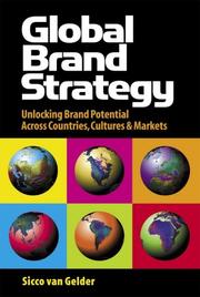 Cover of: Global Brand Strategy by Sicco Van Gelder