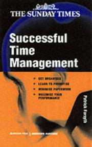 Cover of: Successful Time Management ("Sunday Times" Creating Success)