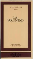 La voluntad by Azorín