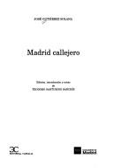 Cover of: Madrid callejero