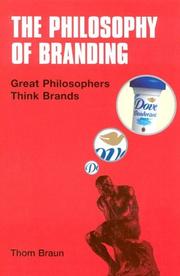 Cover of: Philosophy Branding: Great Philosophers Think Brands