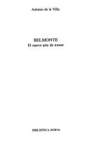 Cover of: Belmonte by Antonio de la Villa