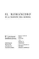 El Romancero en la tradición oral moderna by Coloquio Internacional del Romancero (1st 1971 Madrid, Spain)