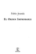 Cover of: El orden improbable
