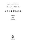 Cover of: Malaspina en Acapulco by Virginia González Claverán