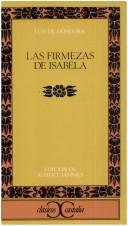 Cover of: Las firmezas de Isabela