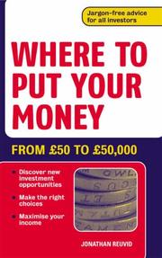 Cover of: Where to Put Your Money