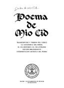 Cover of: Poema de Mio Cid by Anonymous