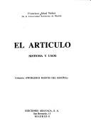 Cover of: Problemas Basicos Del Español (Coleccion Problemas basicos del español) by Francisco Abad Nebot