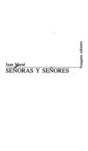 Cover of: Señoras Y Señores (Cuadernos infimos)