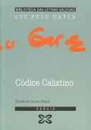 Cover of: Codice Calixtino / Calixtino Code (Biblioteca De Las Letras Galegas)