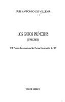Cover of: Los gatos príncipes, 1998-2001