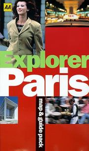 Cover of: Paris (AA Explorer)