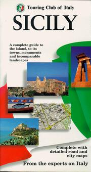 Cover of: Sicily (Touring Club of Italy Guides)