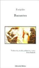Cover of: Bacantes