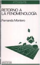 Cover of: Retorno a la fenomenología