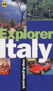 Cover of: Italy (AA Explorer) by Tim Jepson