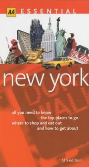 Cover of: Essential New York (AA Essential) by David Wickers, David Wickers