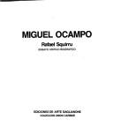 Cover of: Miguel Ocampo: Pinturas, 1947-1997