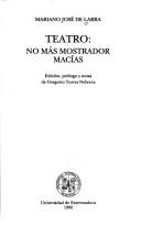 Cover of: Teatro: No más mostrador; Macías