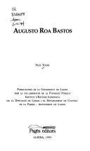 Cover of: Augusto Roa Bastos by Paco Tovar