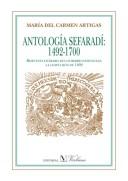 Antologia Sefaradi, 1492-1700/ Sefaradi Anthology, 1492-1700 (Verbum Ensayo) by Maria Del Carmen Ortigas