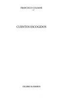 Cover of: Cuentos escogidos by Francisco Coloane