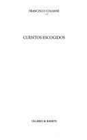 Cover of: Cuentos Escongidos by Francisco Coloane
