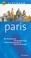 Cover of: Paris (AA Citypack)