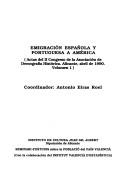 Cover of: Emigración española y portuguesa a América