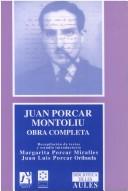 Cover of: Obra completa by Juan Porcar Montoliú