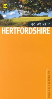 Cover of: 50 Walks in Hertfordshire (50 Walks)