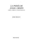 La poesía de Angel Crespo by Jordi Ardanuy