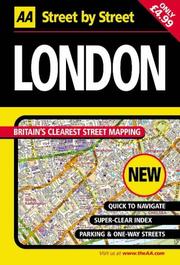 Cover of: Street by Street London Map 2004 (AA Street by Street)