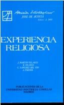 Cover of: Experiencia religiosa