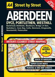 Cover of: Aberdeen: Dyce, Portlethen, Westhill (AA Street by Street)