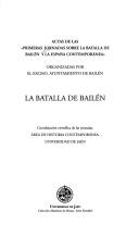 Cover of: La Batalla de Bailén