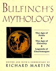 Cover of: Bulfinch's mythology