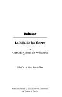 Cover of: Baltasar by Gertrudis Gómez de Avellaneda y Arteaga