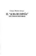Cover of: El " alma de España": cien años de inseguridad