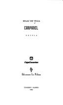 Cover of: Carpanel by Isaac de Vega